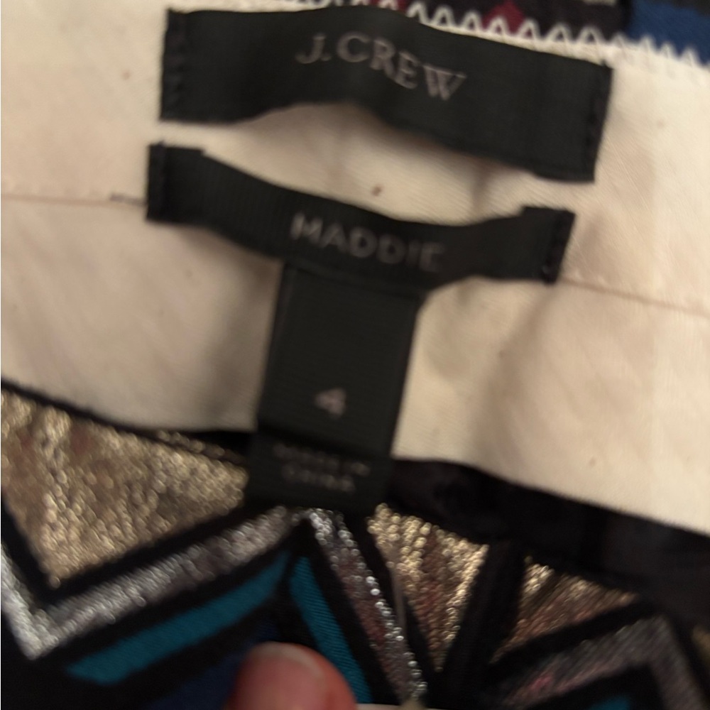 Geometric Patterned Women's Pants - Picture 3 of 4